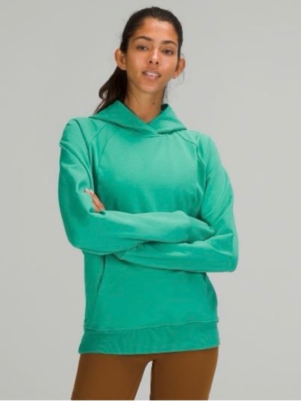 Lululemon Scuba Pullover Hoodie - Size 16 Maldives Green